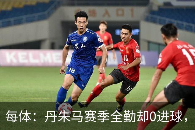每体：丹朱马赛季全勤却0进球，4次错失良机，身价缩水94%